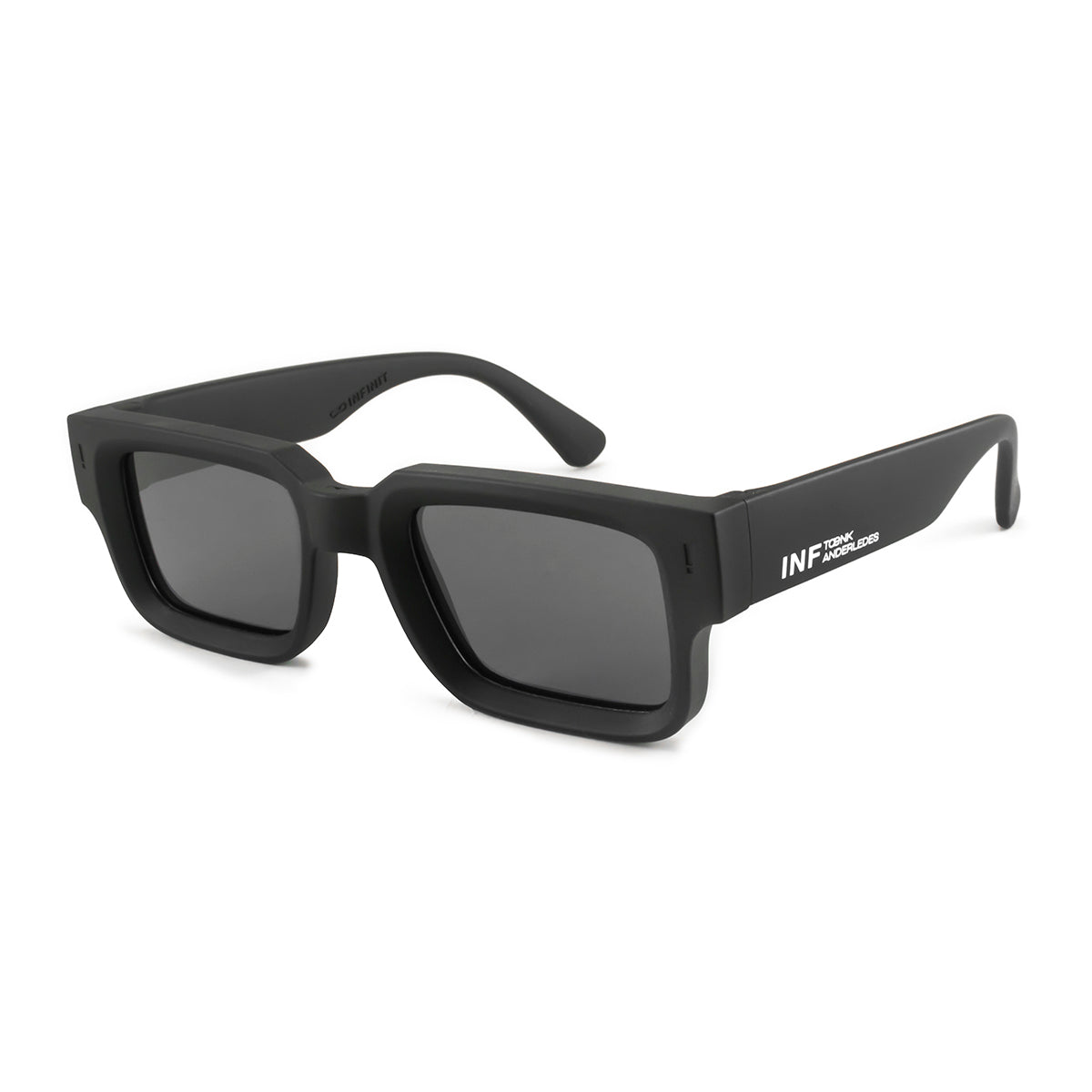 Anteojos de Sol - Exclamation - Negro Mate - Lente Polarizado Gris