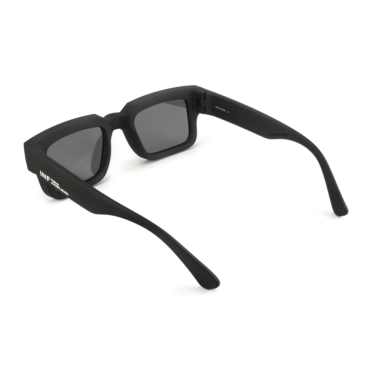 Anteojos de Sol - Exclamation - Negro Mate - Lente Polarizado Gris