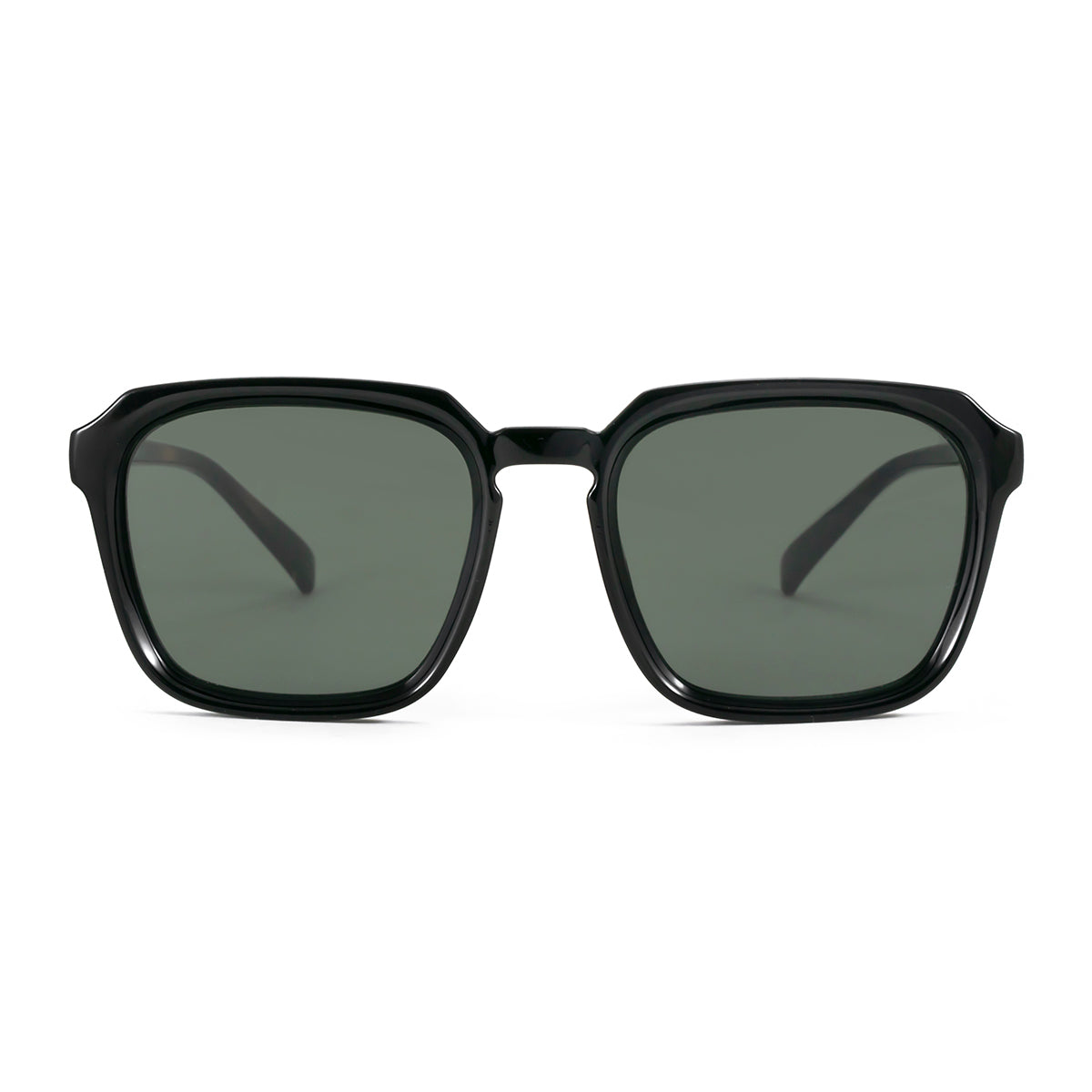 Monaco Negro Brillo Carey Lente Verde
