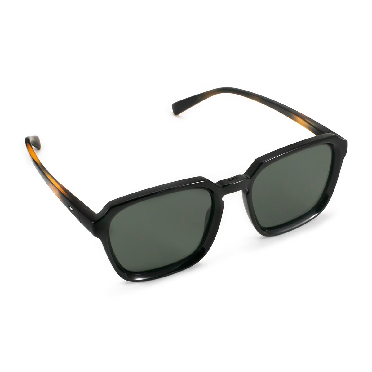 Monaco Negro Brillo Carey Lente Verde