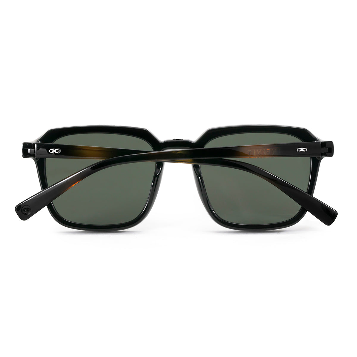 Monaco Negro Brillo Carey Lente Verde