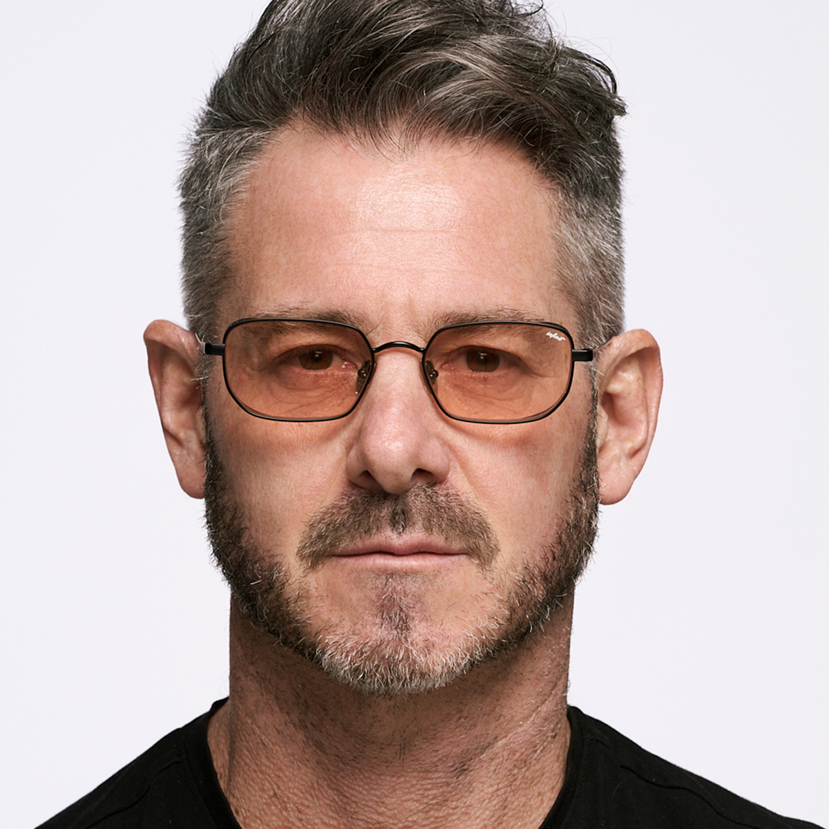 Palmyra Negro Lente Coral