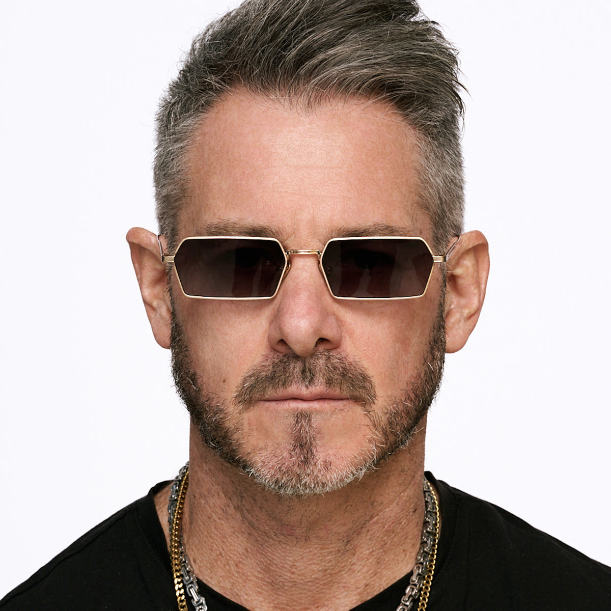 Tenere Dorado Lente Gris Degrade