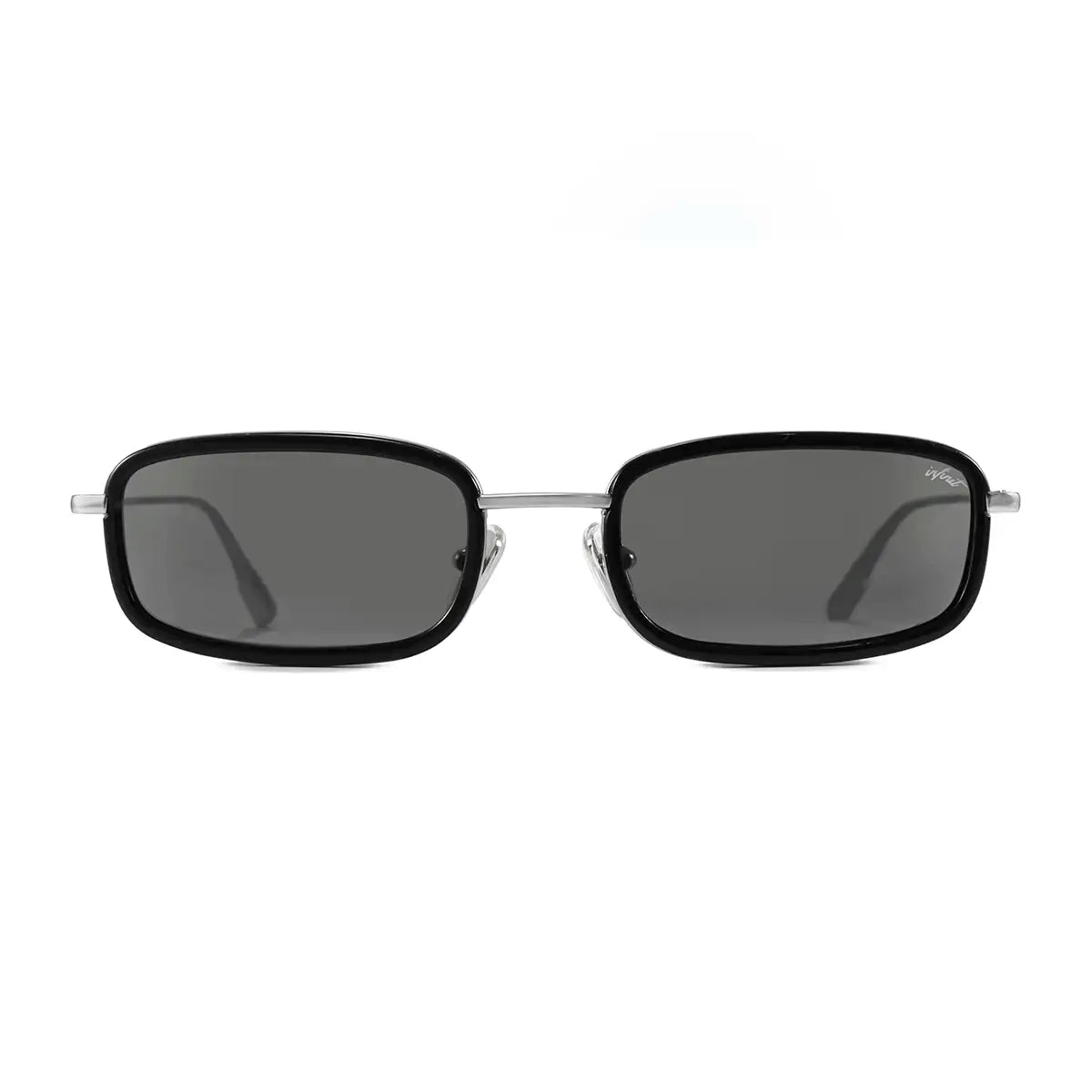 Anteojos de Sol - Tyler - Negro Brillo - Lente Gris