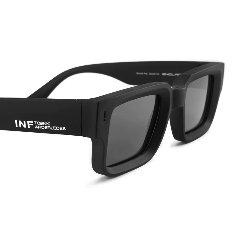 Exclamation Negro Mate Lente Gris Polarizado