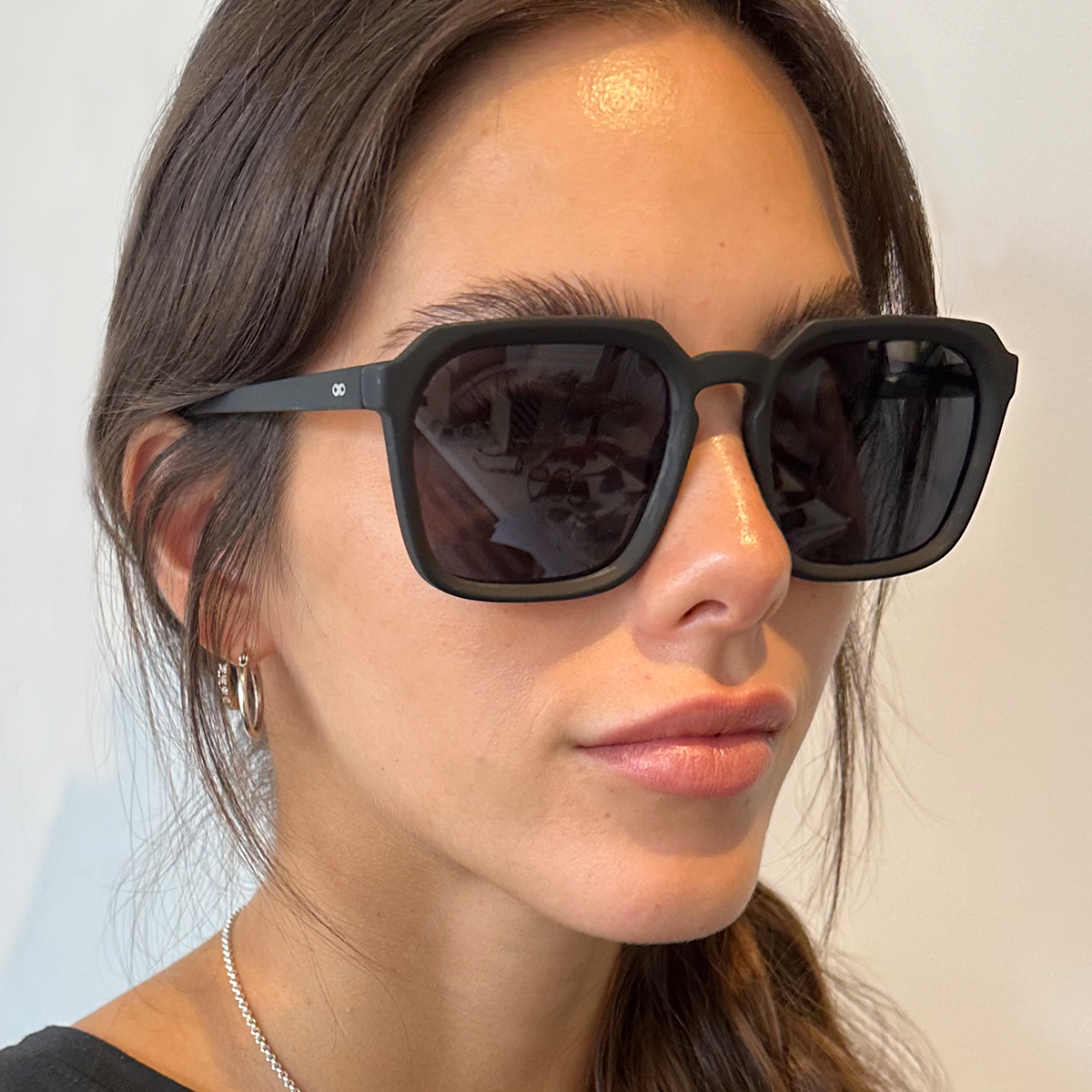 Monaco Negro Mate Lente GRIS Polarizada