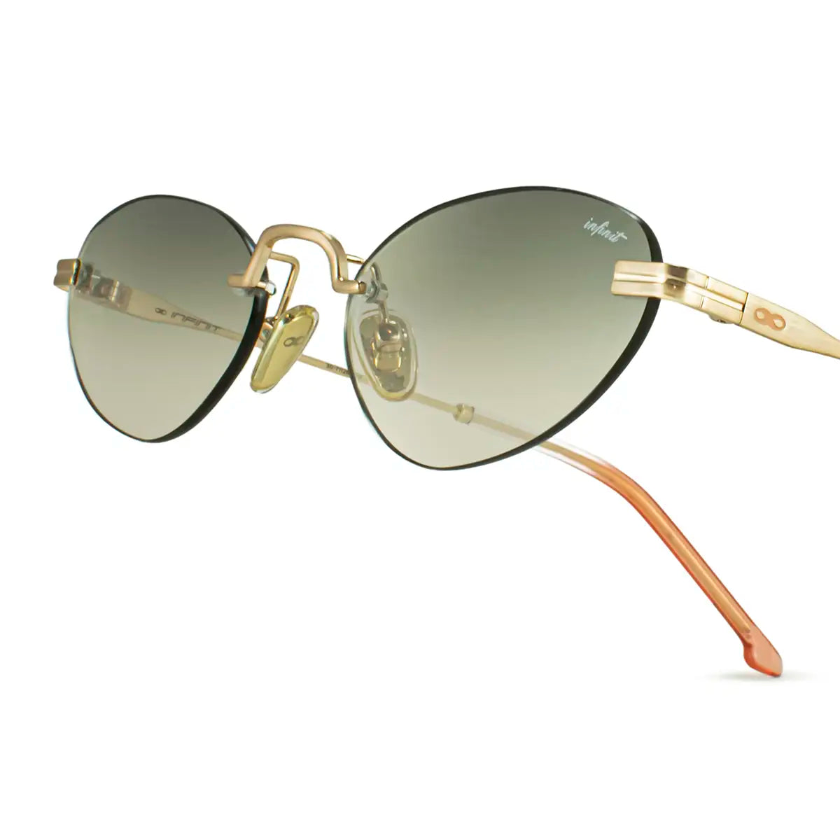 Ordos Dorado Lente Verde Degrade