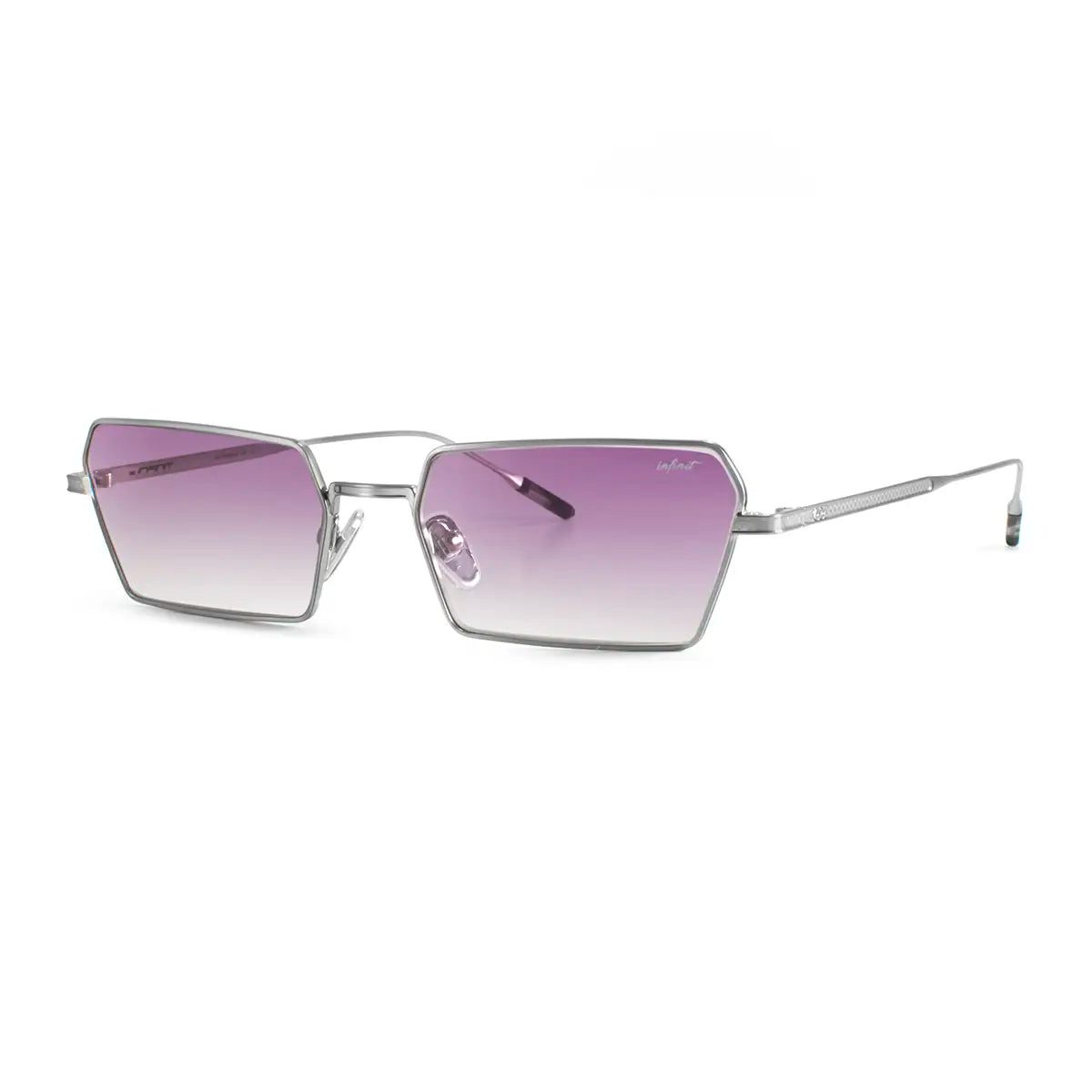 Tenere Plateado Lente Violeta Degrade